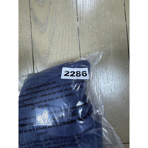 Aviator Nation Sweatpants Womens Blue Fleece Smiley Face Graphic Joggers - Picture 11 of 11